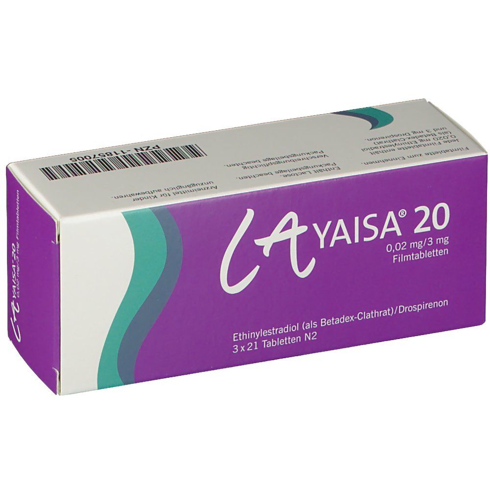 Layaisa® 20 0,02 mg/3 mg