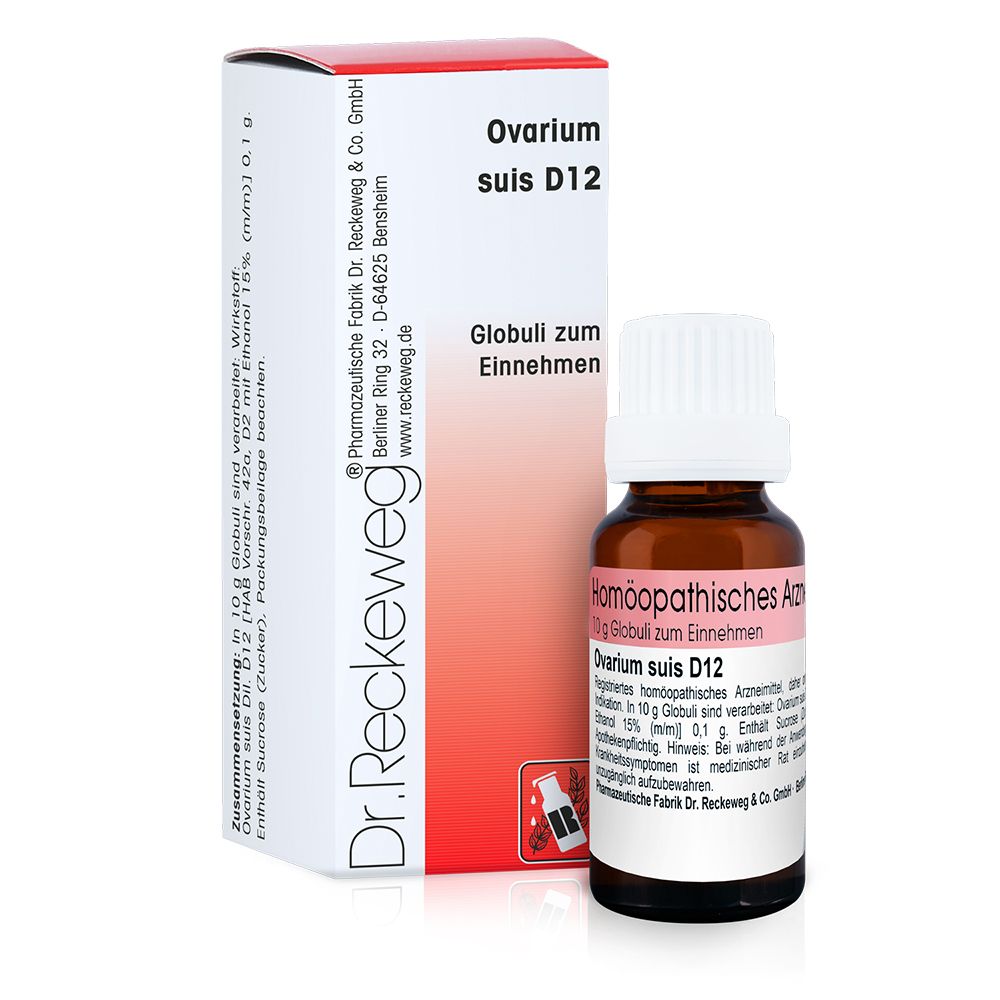 Ovarium Suis D 12 Globuli 10 g