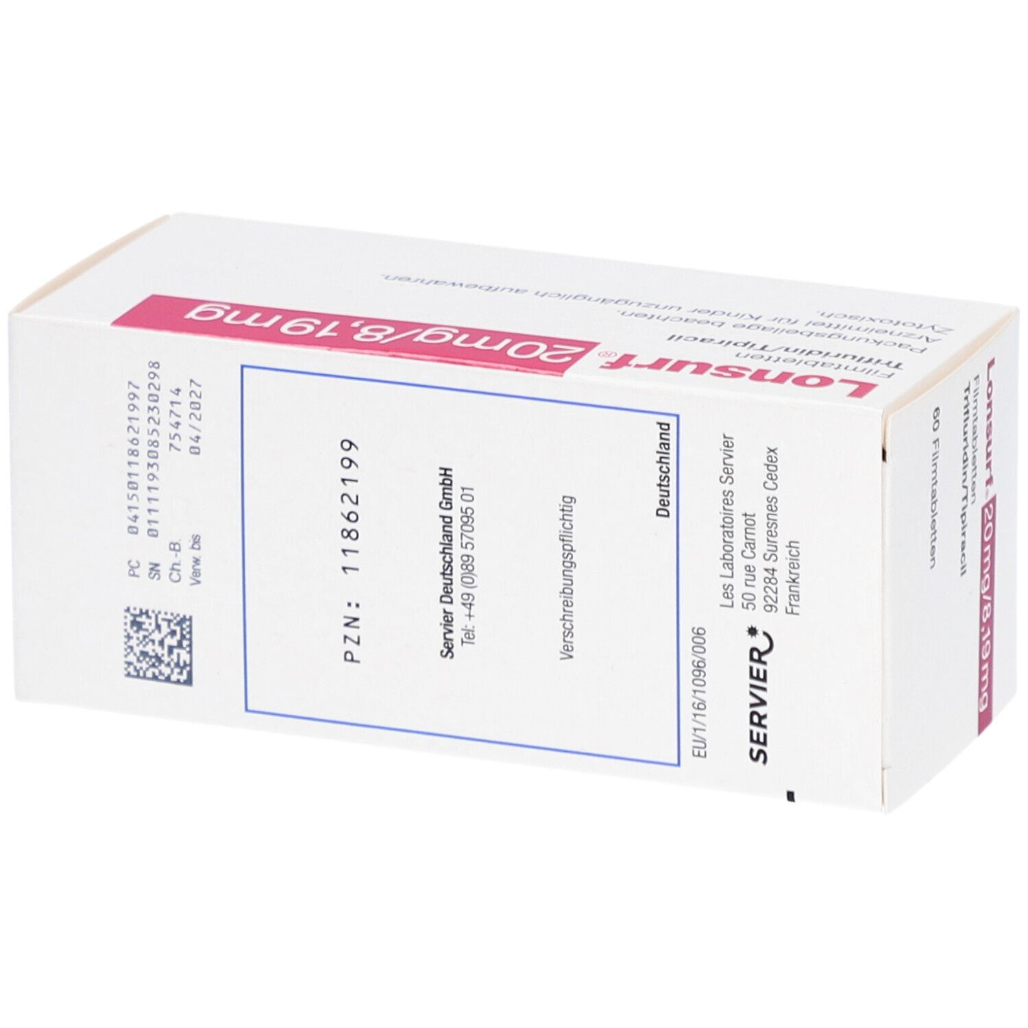 Lonsurf® 20 mg/8,19 mg