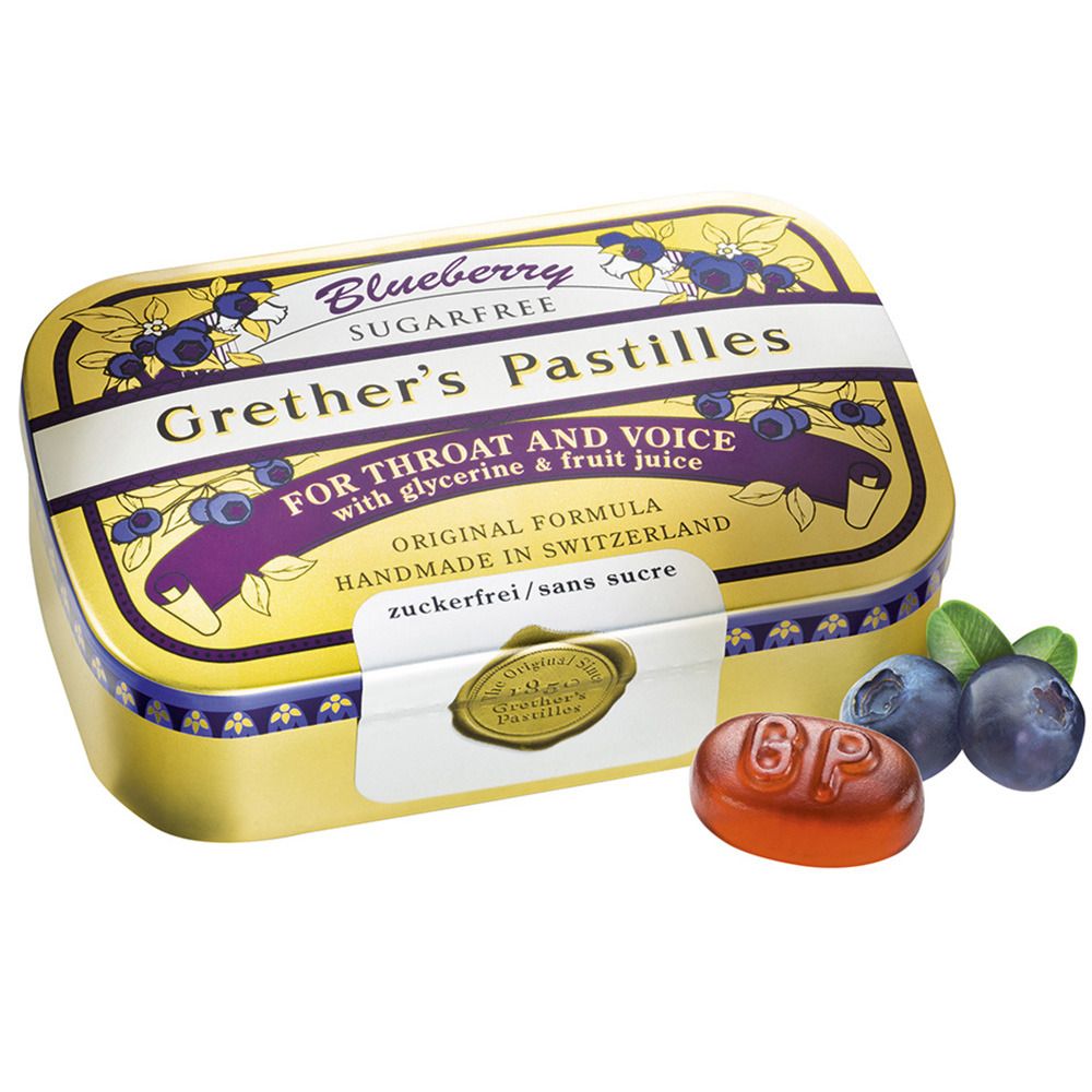 Grether‘s Pastilles - Blueberry