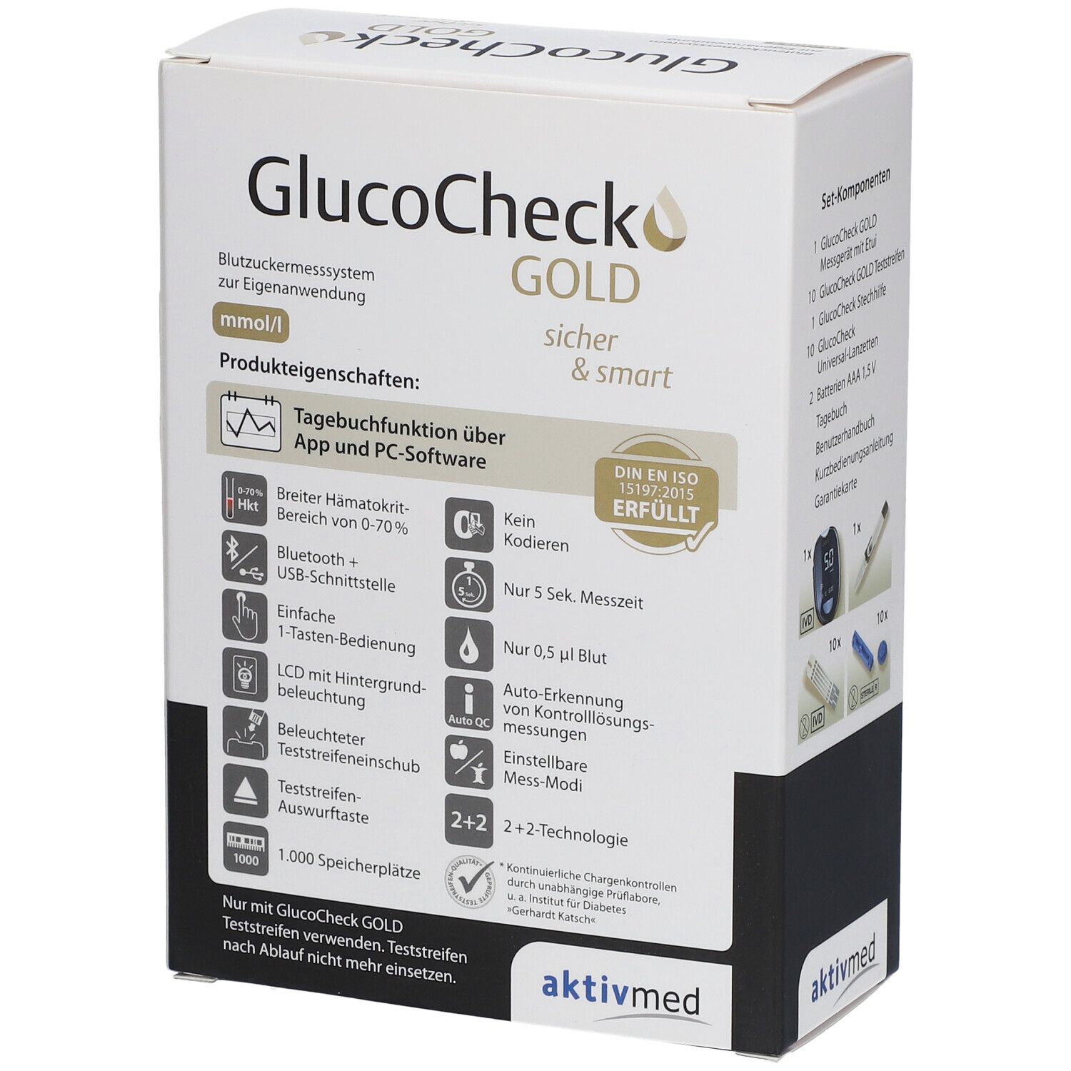 GlucoCheck GOLD mmol/l