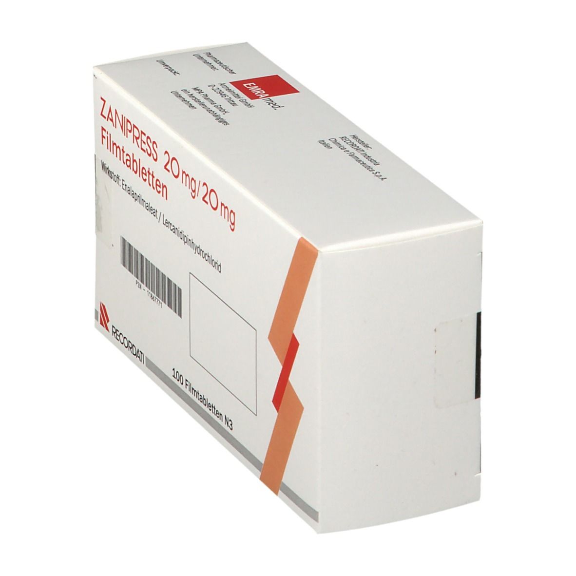 ZANIPRESS 20 mg/20 mg