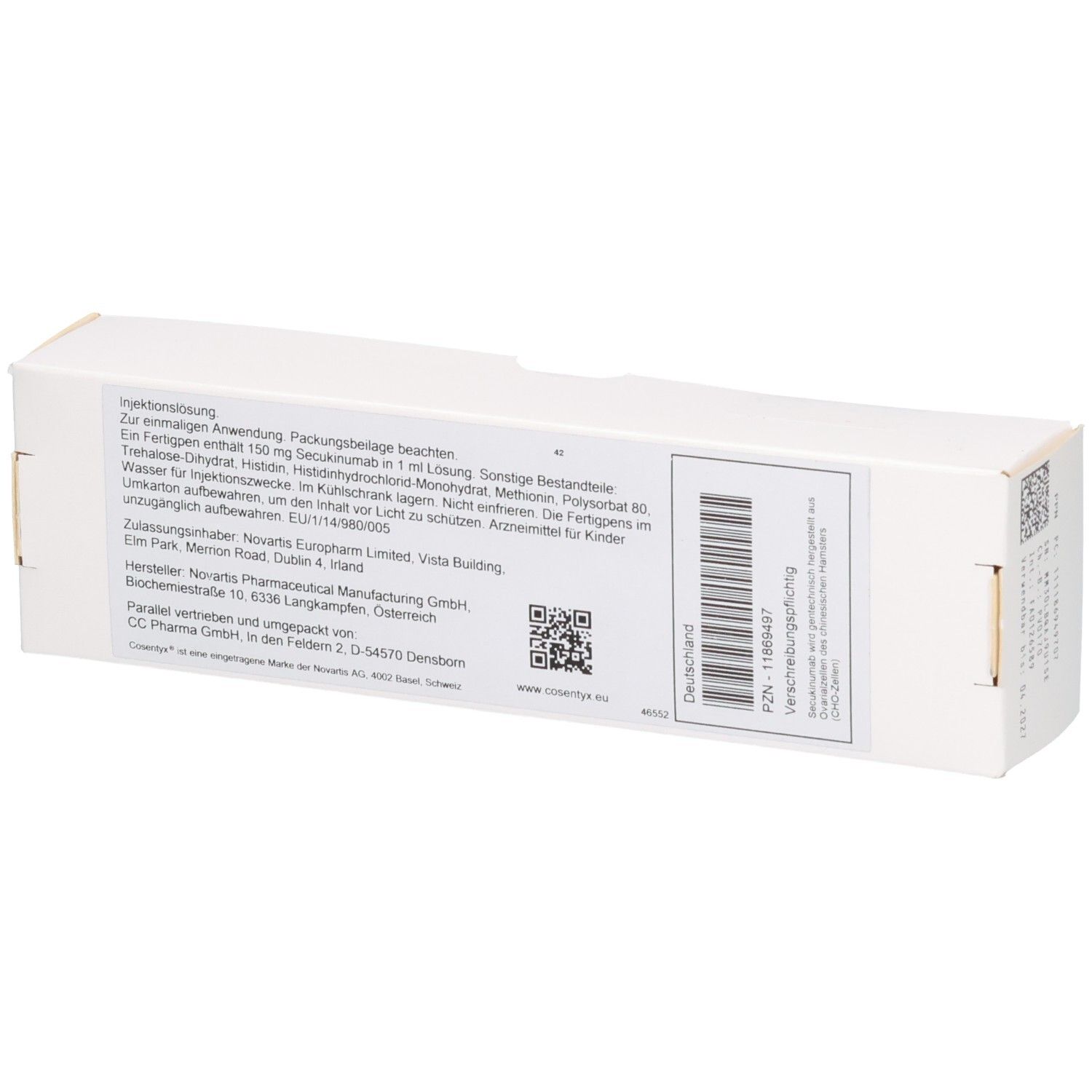 COSENTYX 150 mg Injektionslösung i.e.Fertigpen