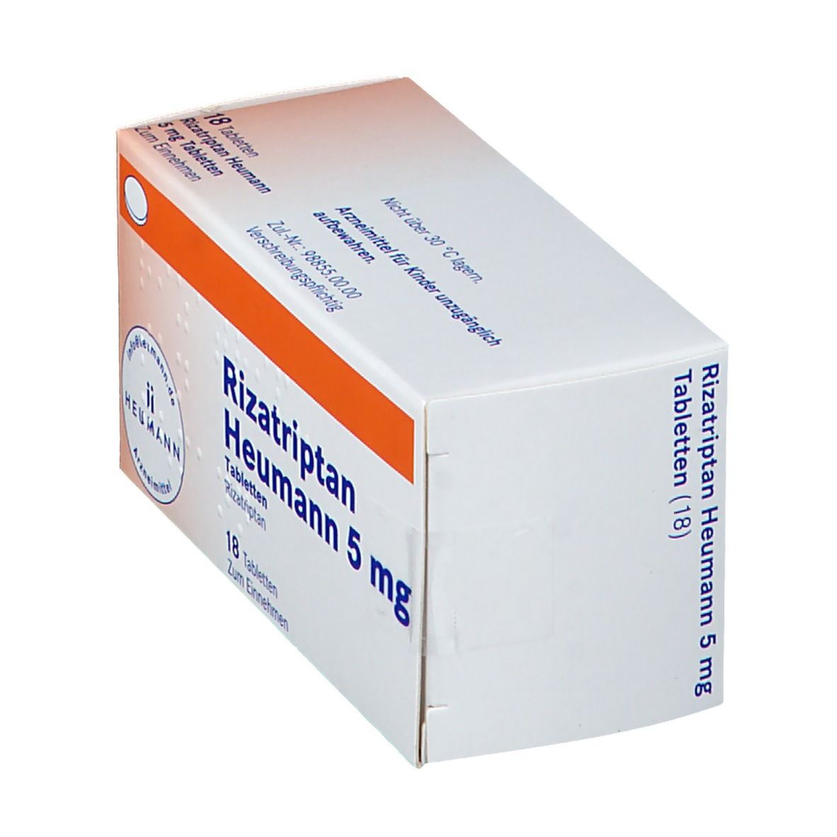 Rizatriptan Heumann 5 mg Tabletten 18 St