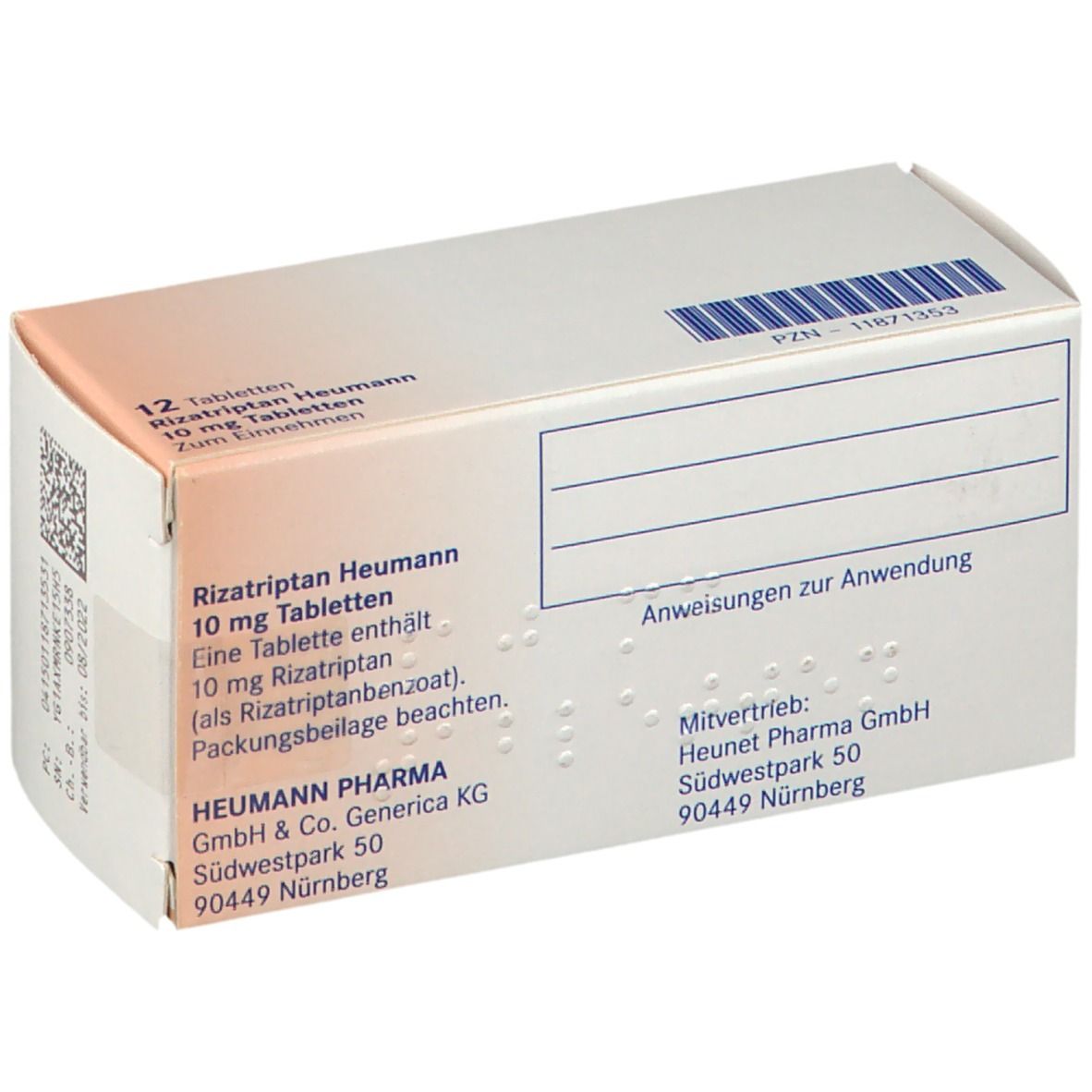 Rizatriptan Heumann 10 mg