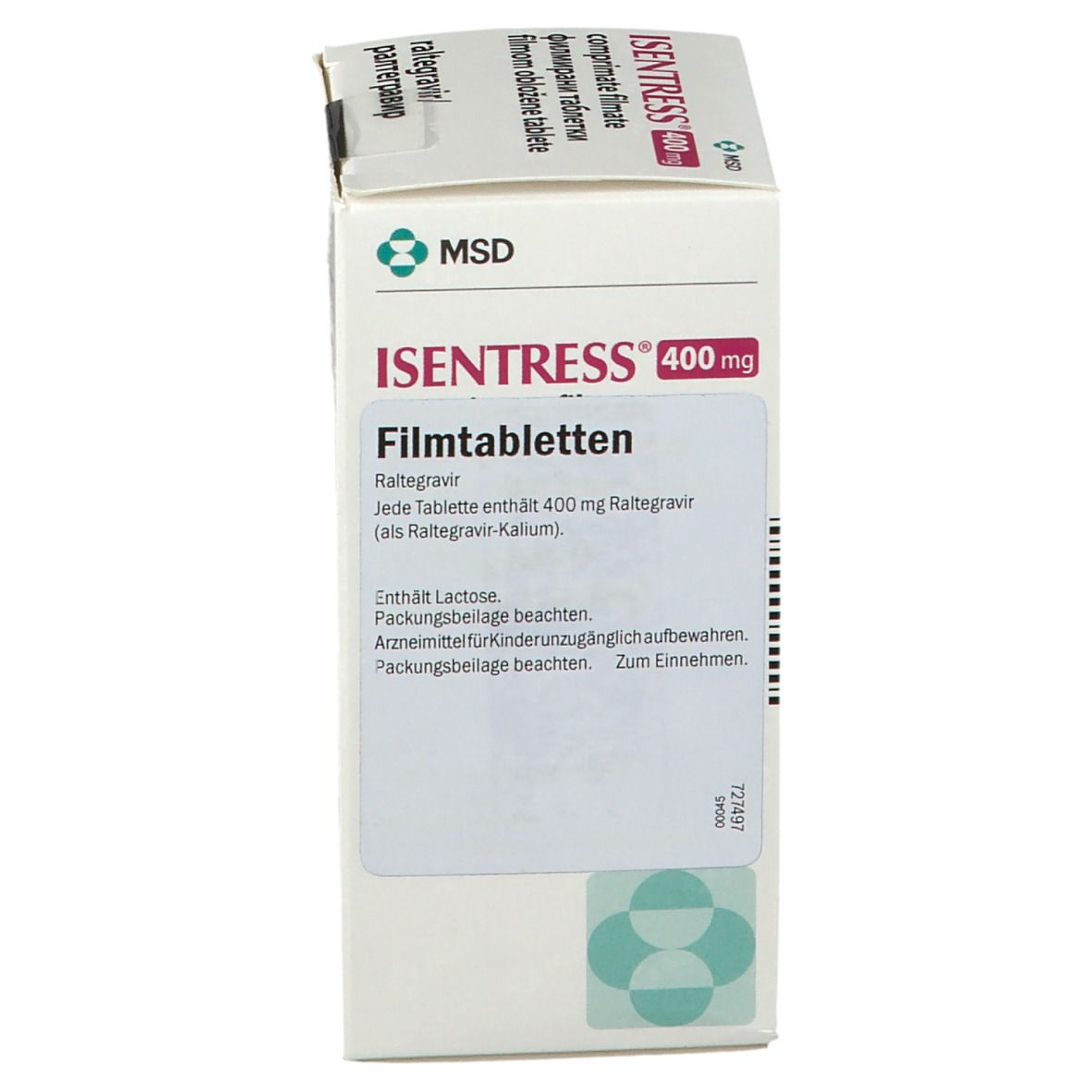 Isentress 400 mg