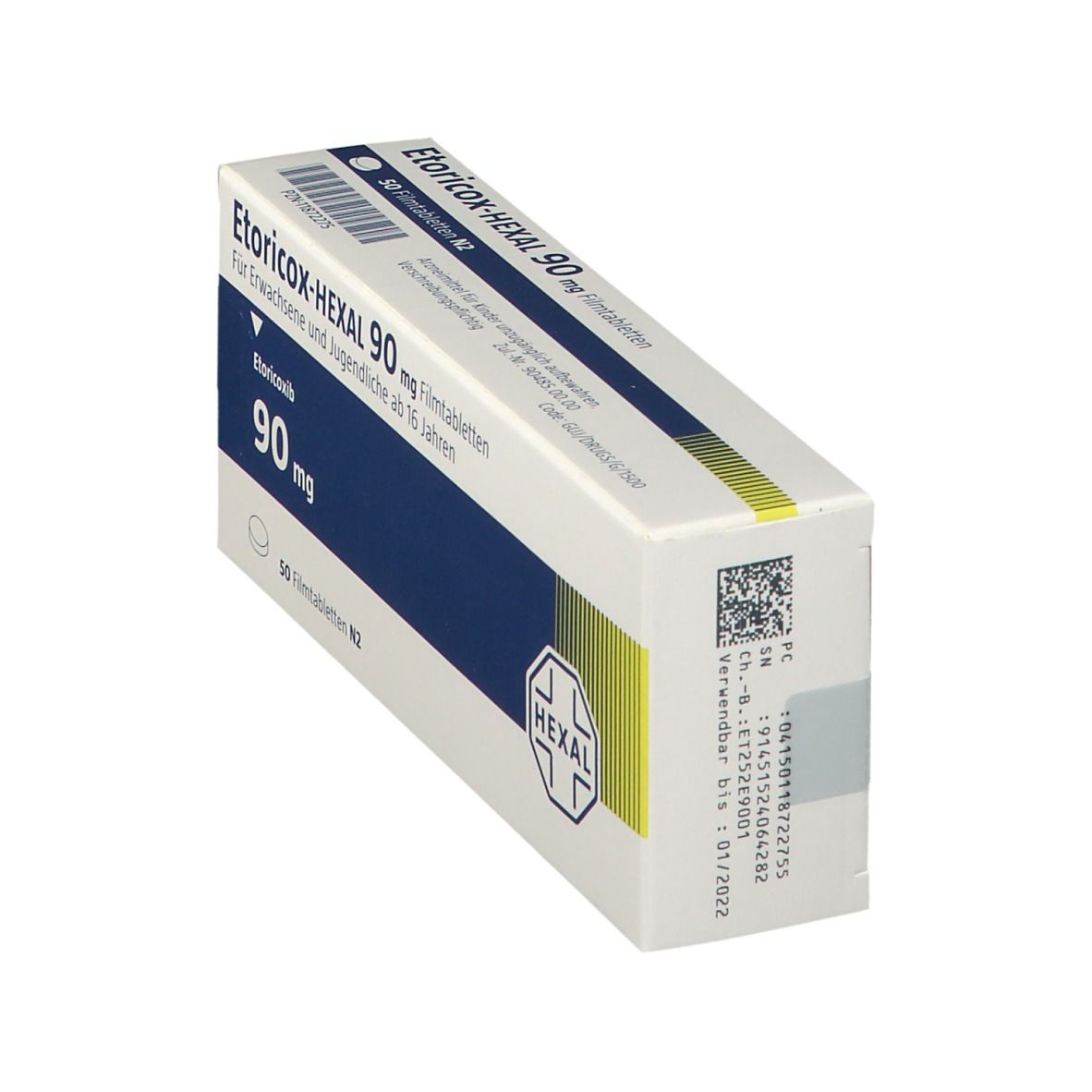 Etoricox-Hexal 90 mg Filmtabletten 50 St