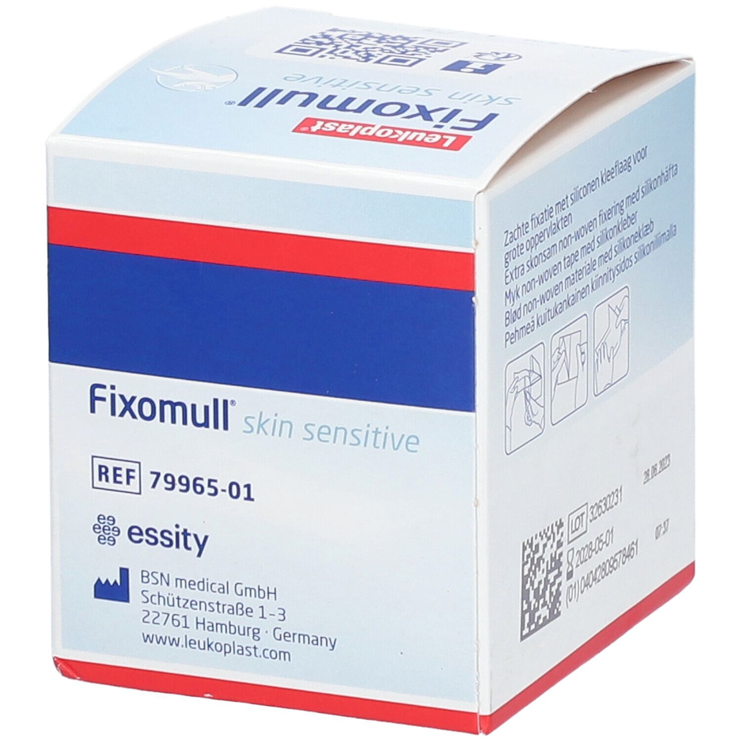 Fixomull® gentle touch 5 cm x 5 m