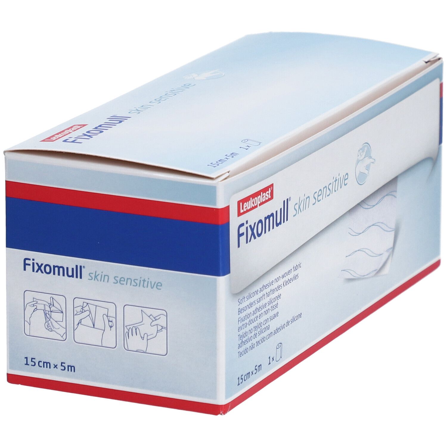Fixomull® gentle touch 15 cm x 5 m