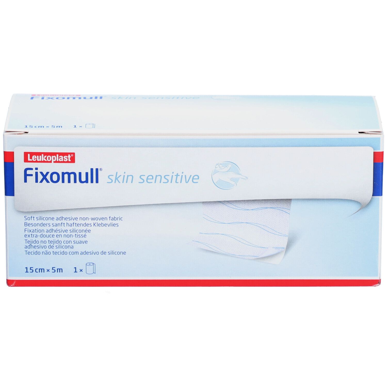 Fixomull® gentle touch 15 cm x 5 m