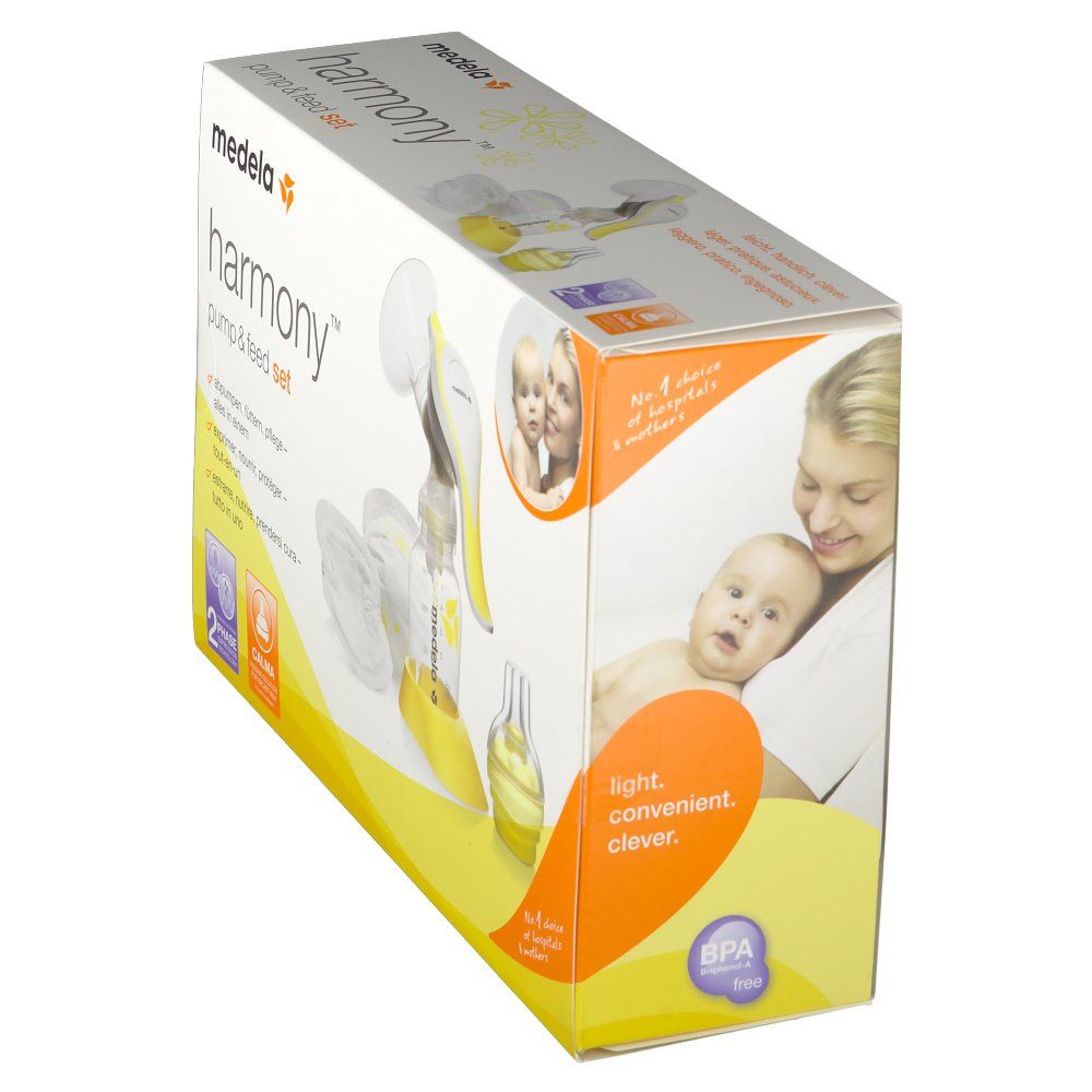 medela Hand-Milchpumpe Harmony Pump & Feed Set