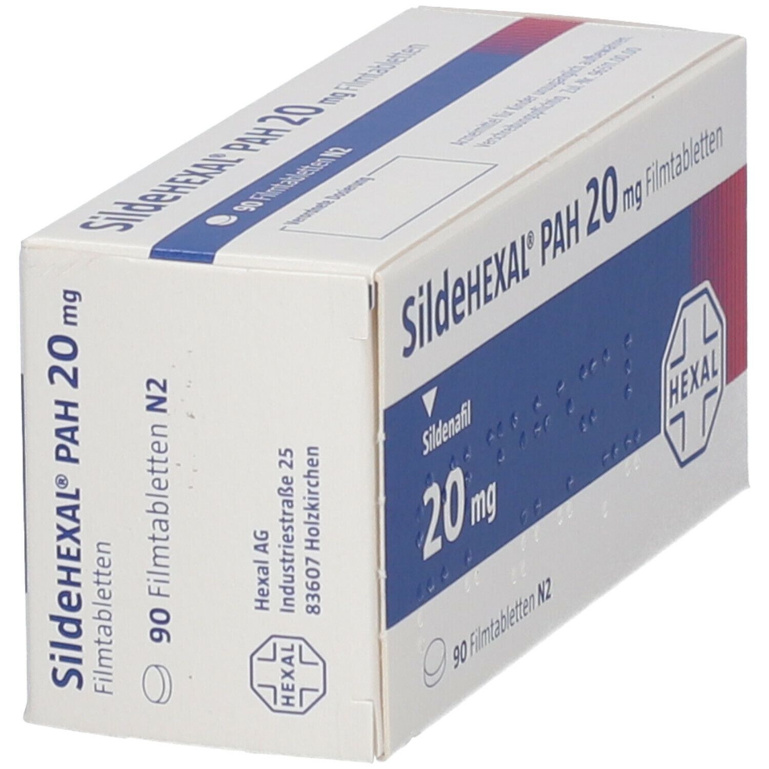 SildeHEXAL® PAH 20 mg