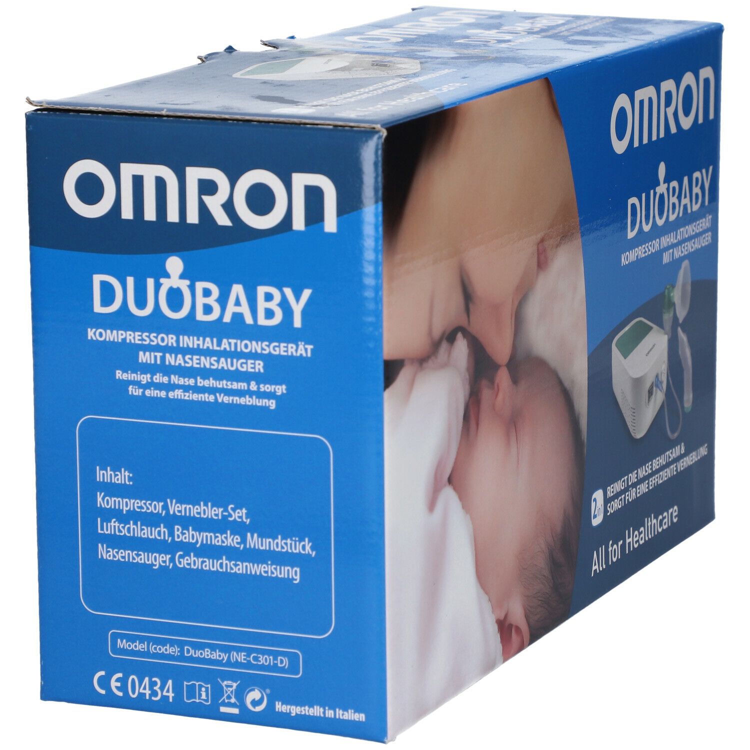 OMRON DuoBaby 2-in-1 Kompressor-Inhalationsgerät