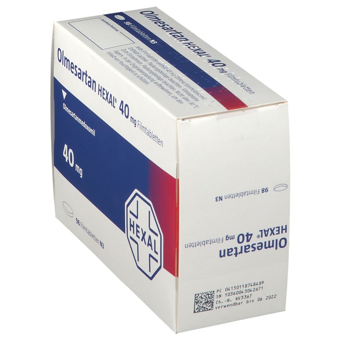 Olmesartan HEXAL® 40 mg