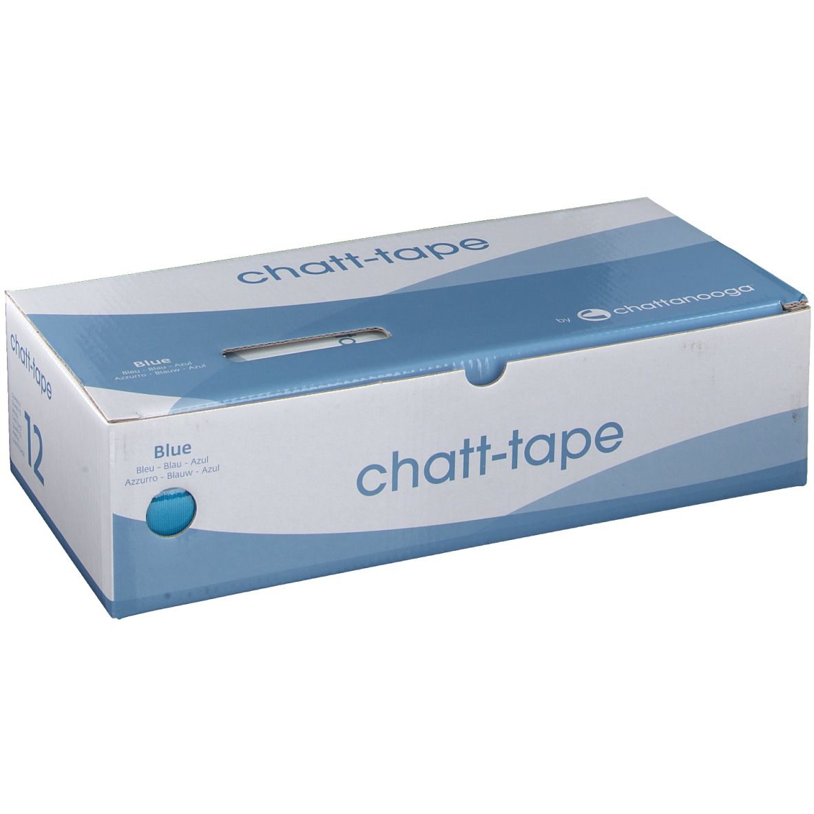 chatt-tape 5 cm x 5 m blau