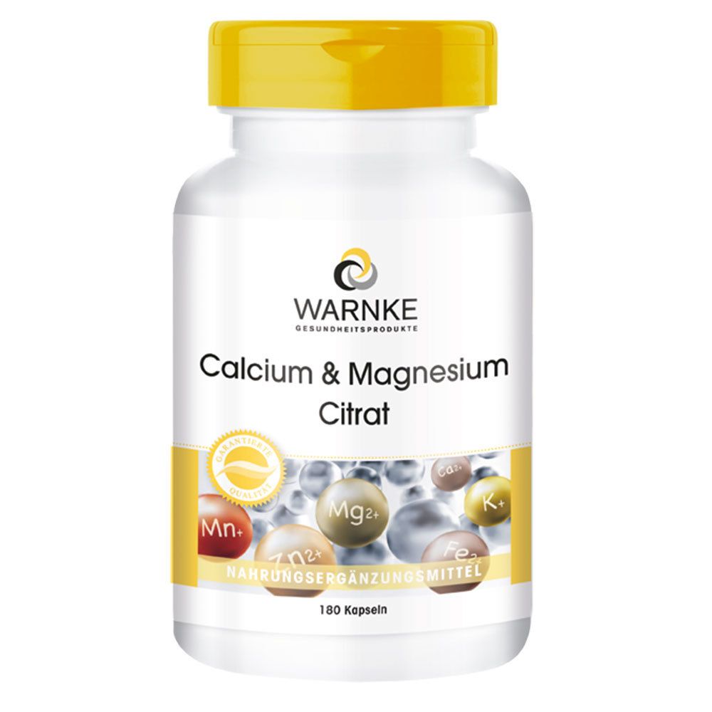 Warnke Calcium & Magnesium Citrat