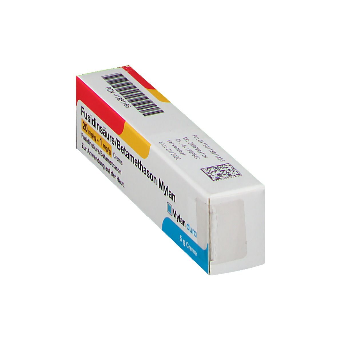 Fusidinsäure/Betamethason Mylan 20 mg/g + 1 mg/g