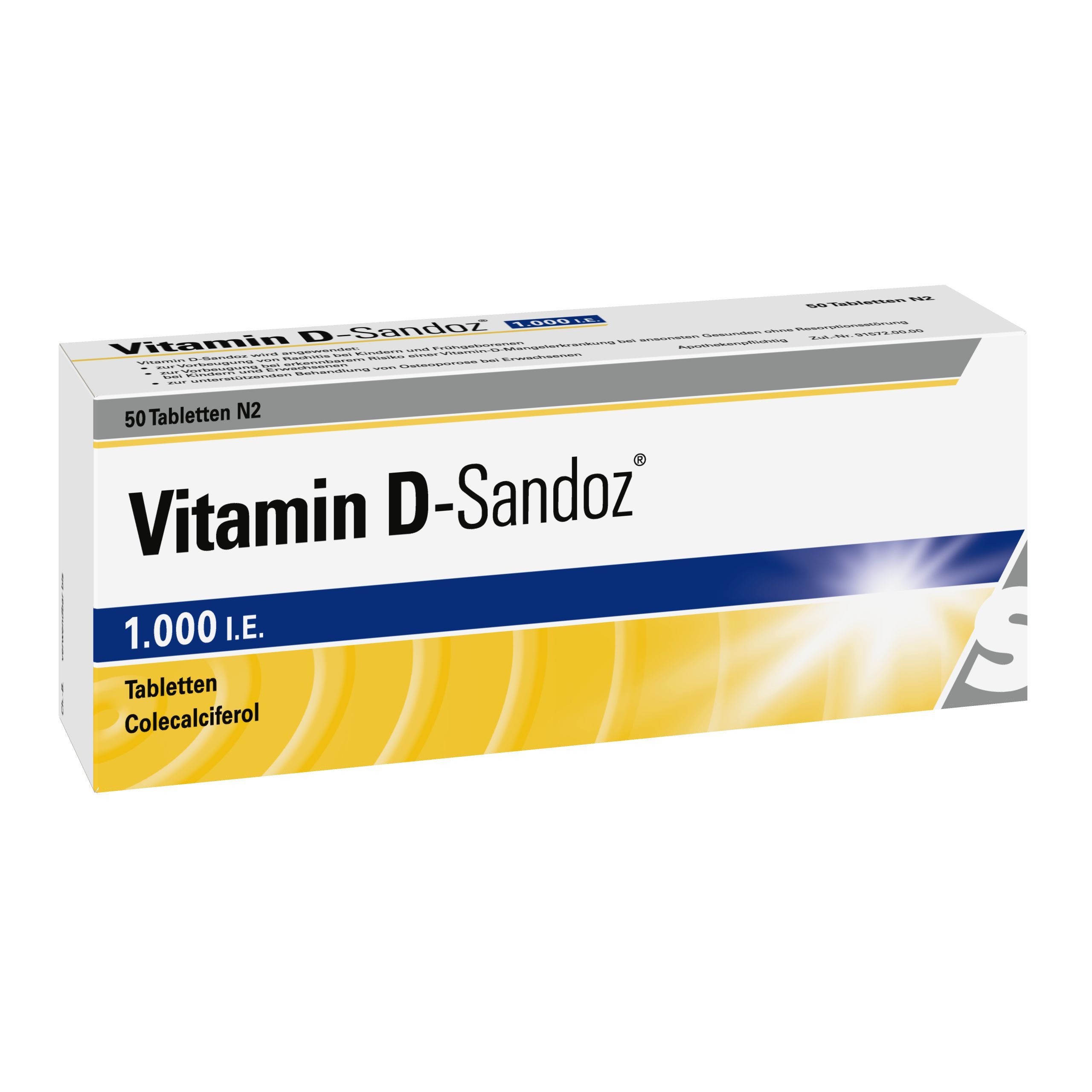 Vitamin D-Sandoz® 1.000 I.E.