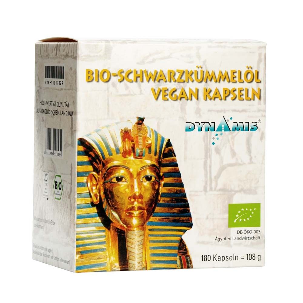 BIO-Schwarzkümmel Vegan Kapseln 180 St Kapseln