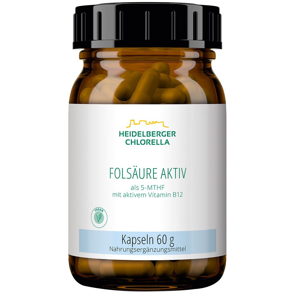 Folsäure aktiv + Vit. B12 aktiv 120 St Kapseln