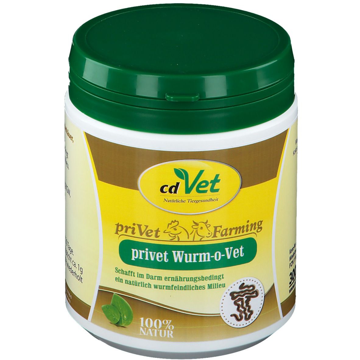 cd Vet priVet Wurm-o-Vet 300 g Pulver