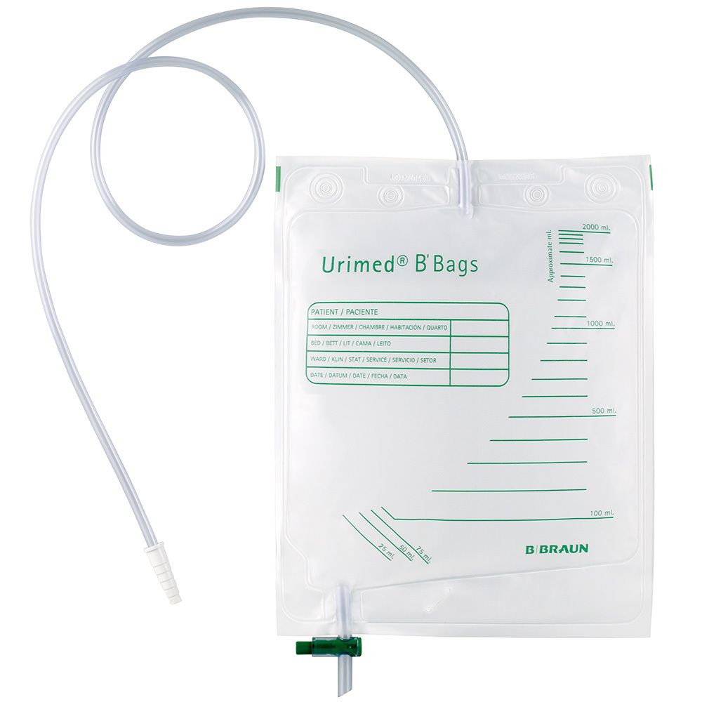 Urimed® B Bags Urinbeutel mit Ablauf unsteril 1 St Beutel