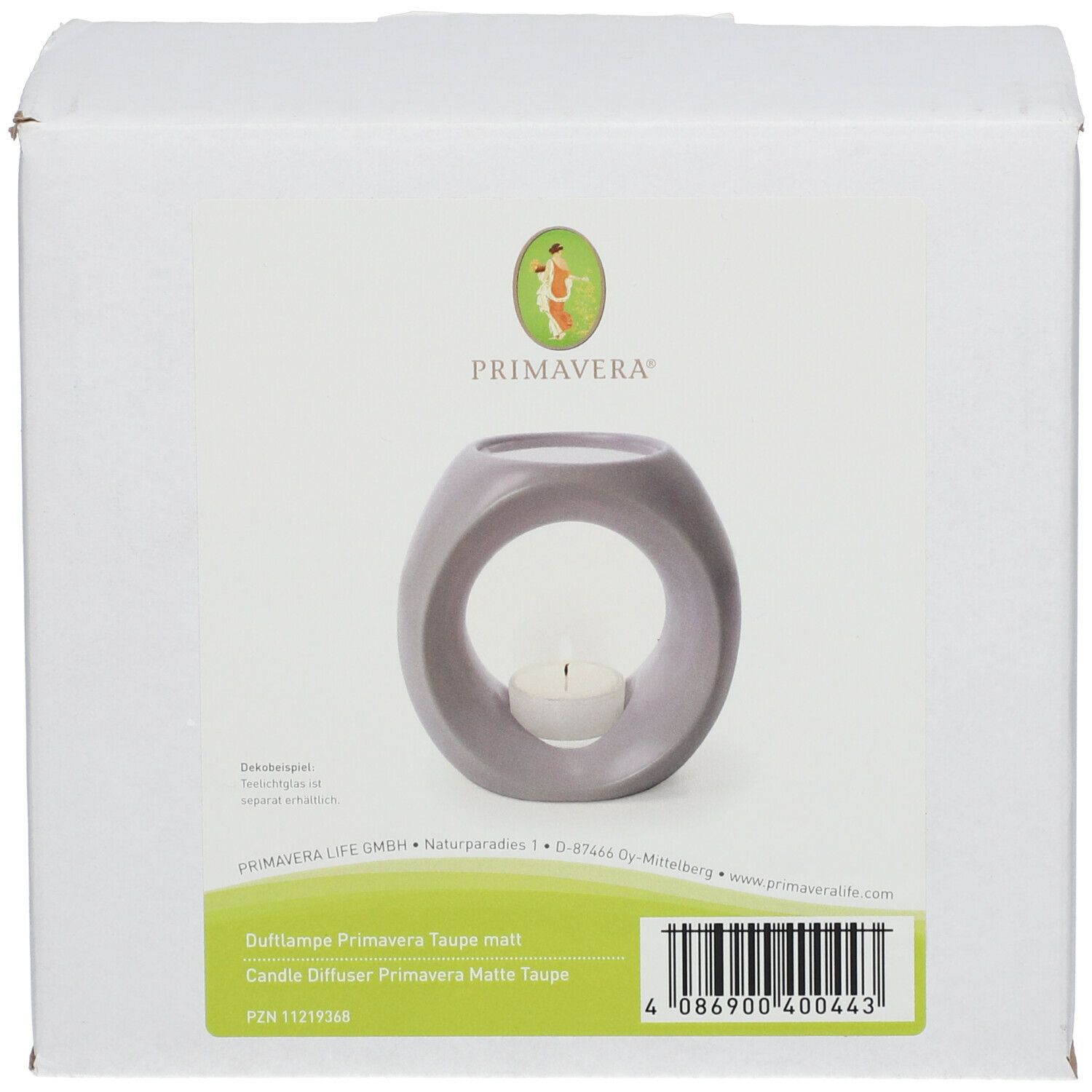 Duftlampe Primavera Taupe 1 St Lampe