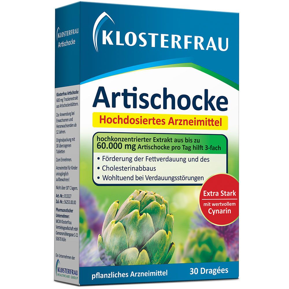 Artischocke 30 St Überzogene Tabletten