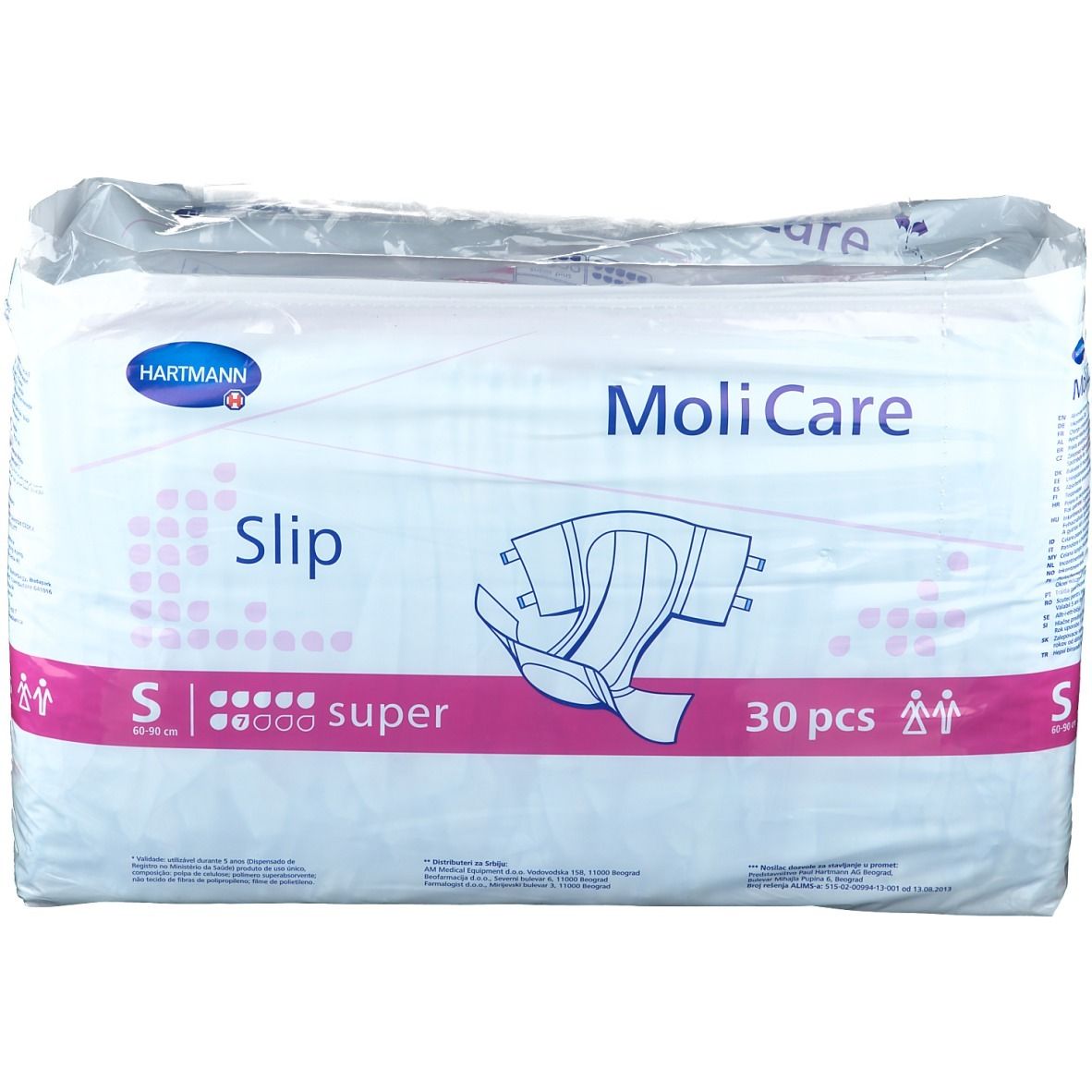 MoliCare® Slip super Gr. S 30 St Einweghosen