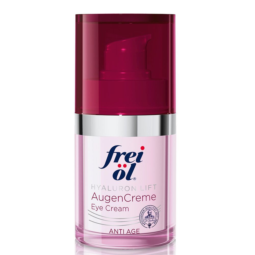 frei öl® Anti AGE Hyaluron Lift AugenCreme 15 ml Augencreme