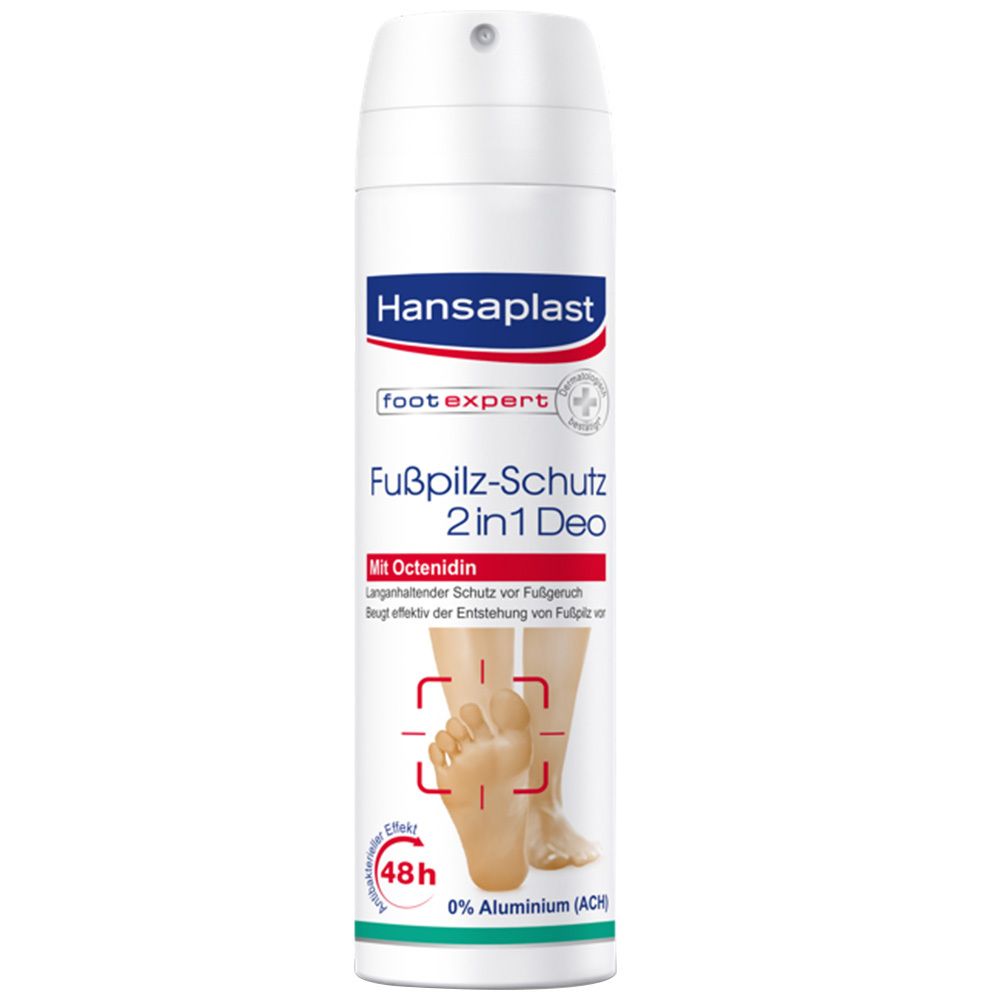 Hansaplast Fußpilzschutz 2 in 1 Deo