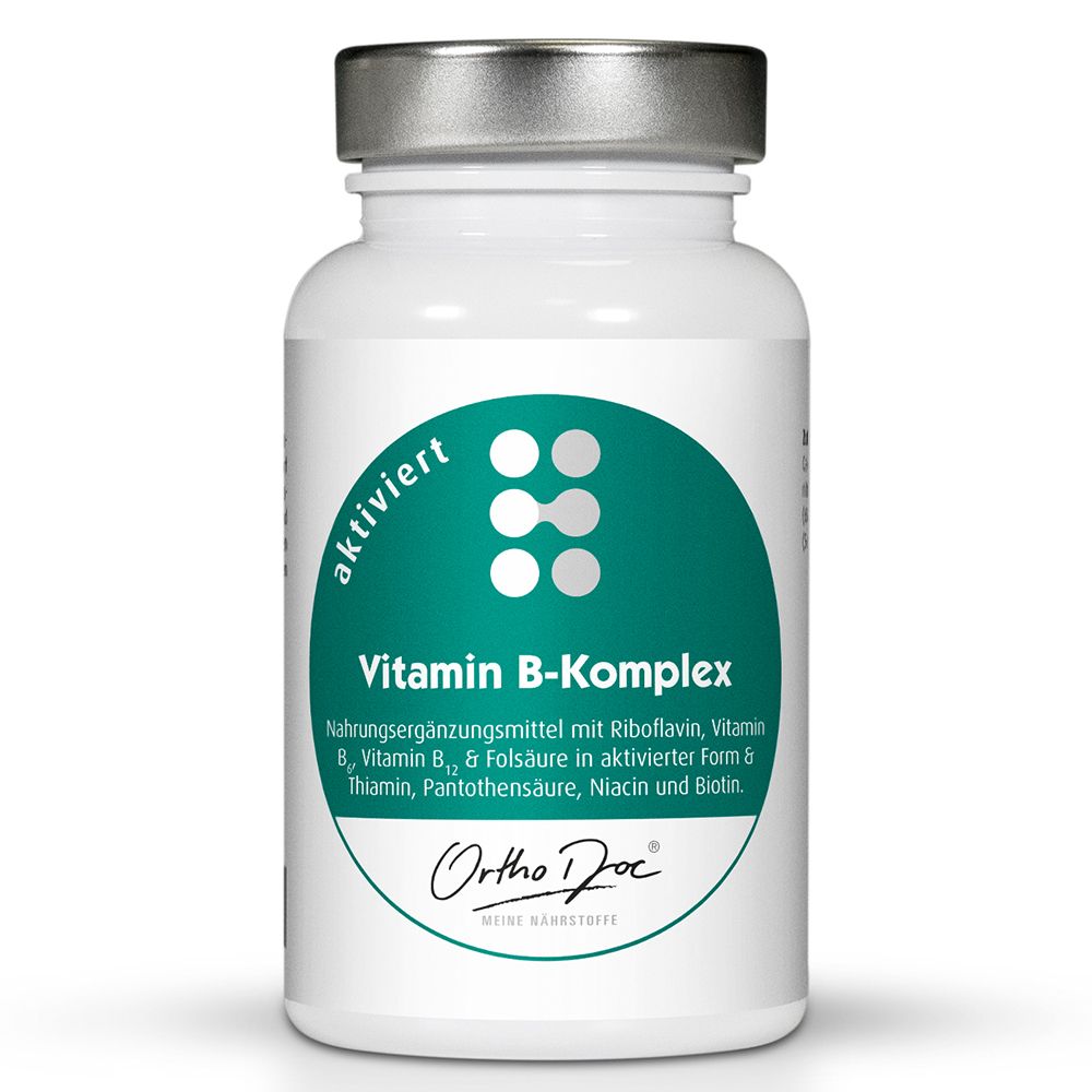 Vitamin B Komplex aktiviert 60 St Kapseln
