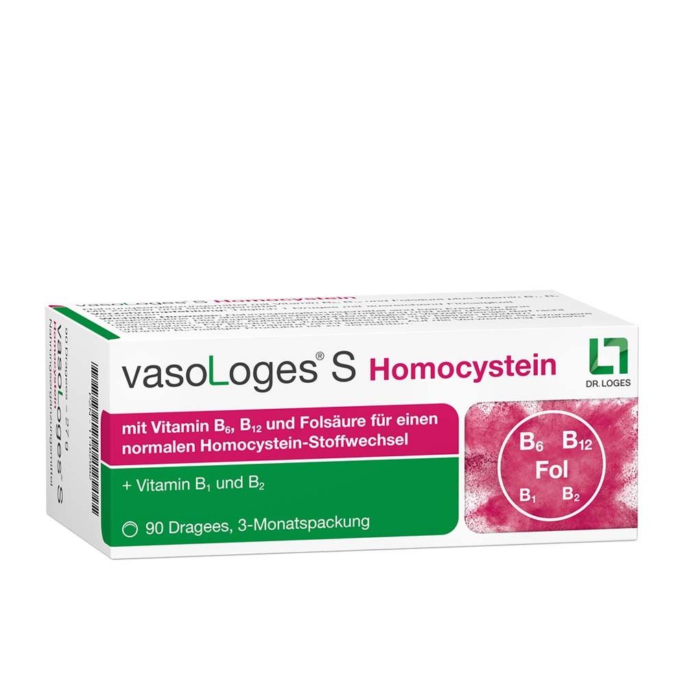 vasoLoges® S Homocystein 90 St Dragees