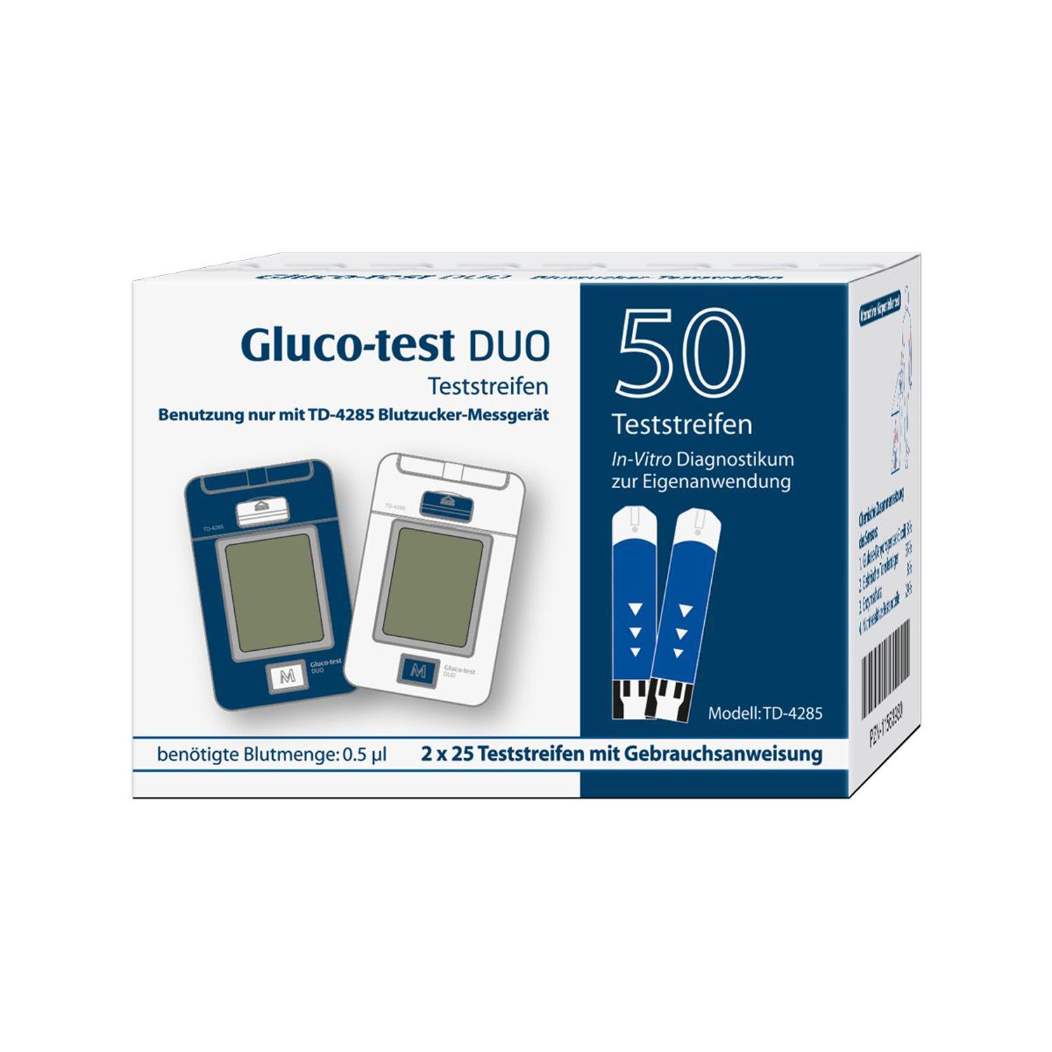 Gluco-test DUO Teststreifen 50 St Teststreifen