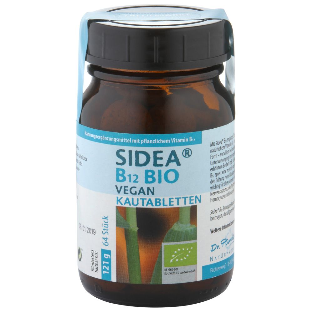 Sidea® B12 Bio vegan 64 St Kautabletten