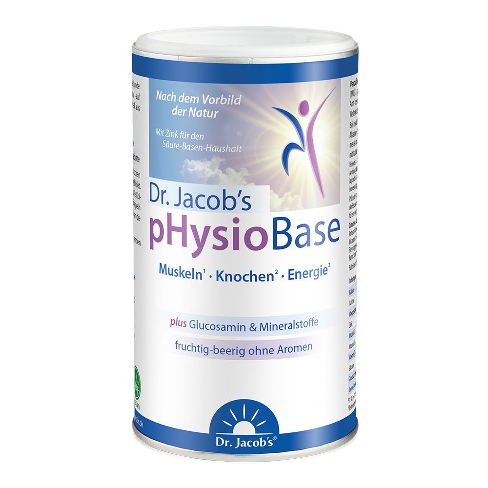 Dr. Jacob’s pHysioBase Basenpulver Beeren 300 g Pulver