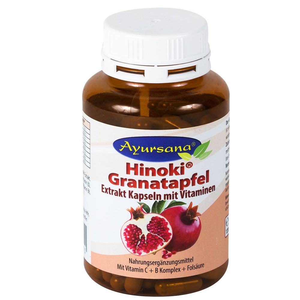 Hinoki® Granatapfel Extrakt-Kapseln 120 St Kapseln