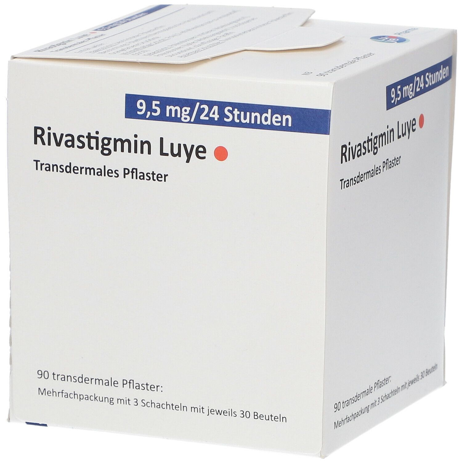 Rivastigmin Luye 9,5 mg/24 Std. transderm.Pflaster 90 St Pflaster transdermal