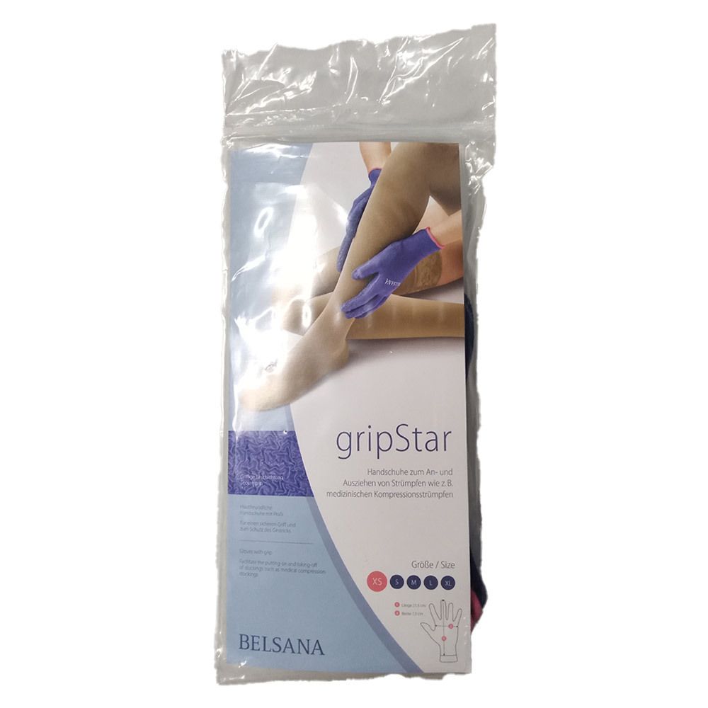 Belsana grip-Star Spezialhandschuhe Gr.XS 2 St Handschuhe