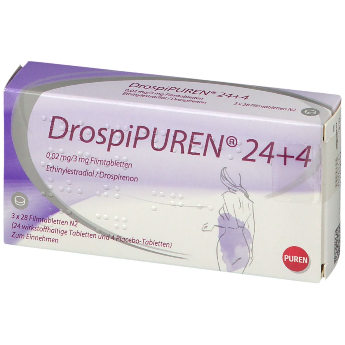 DrospiPUREN® 24+4 0,02 mg/3 mg