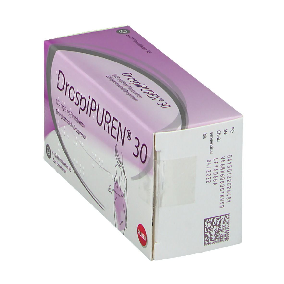 Drospipuren 30 0,03 mg/3 mg Filmtabletten 6x21 St