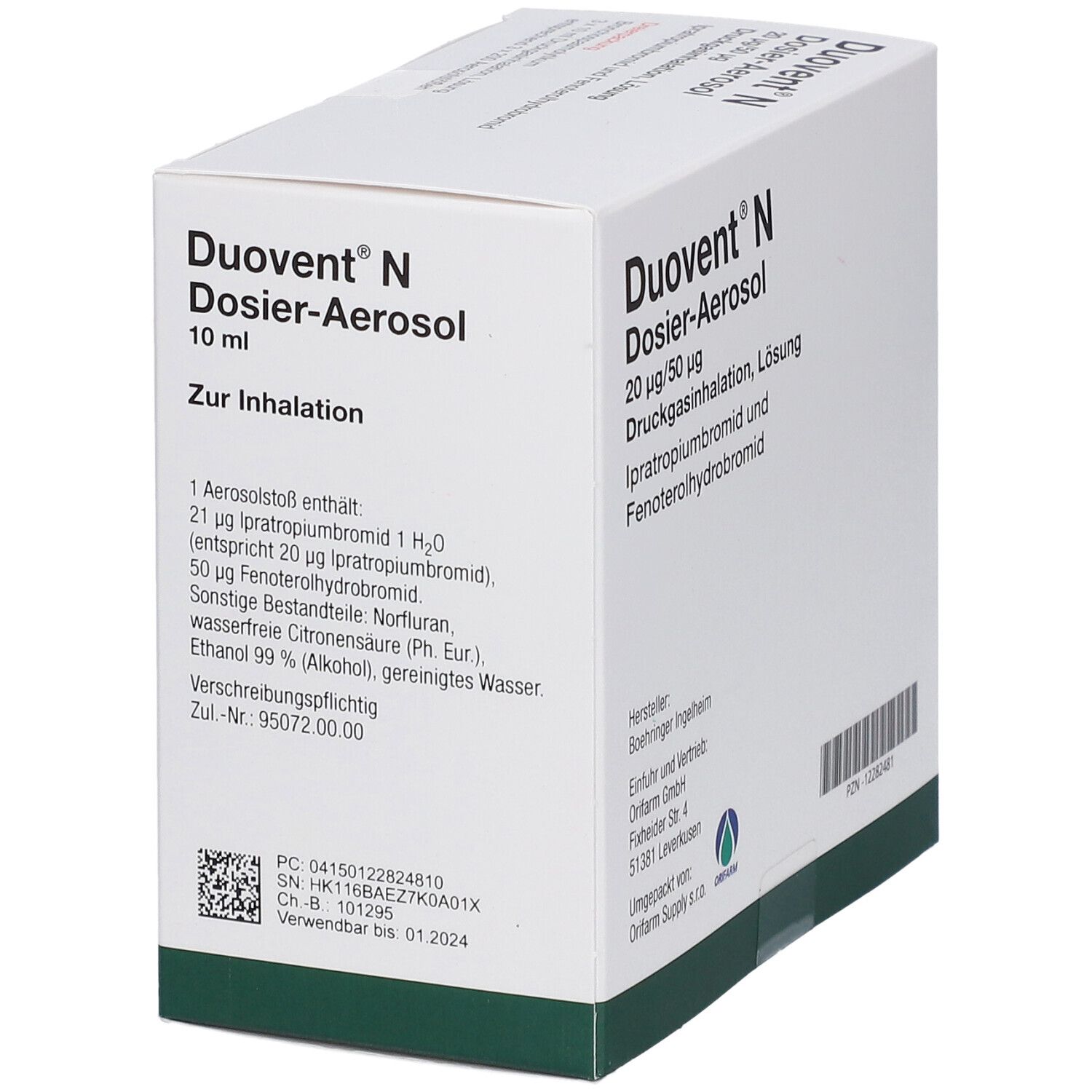 Duovent N Dosieraerosol