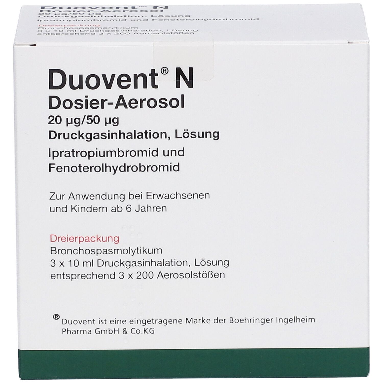 Duovent N Dosieraerosol