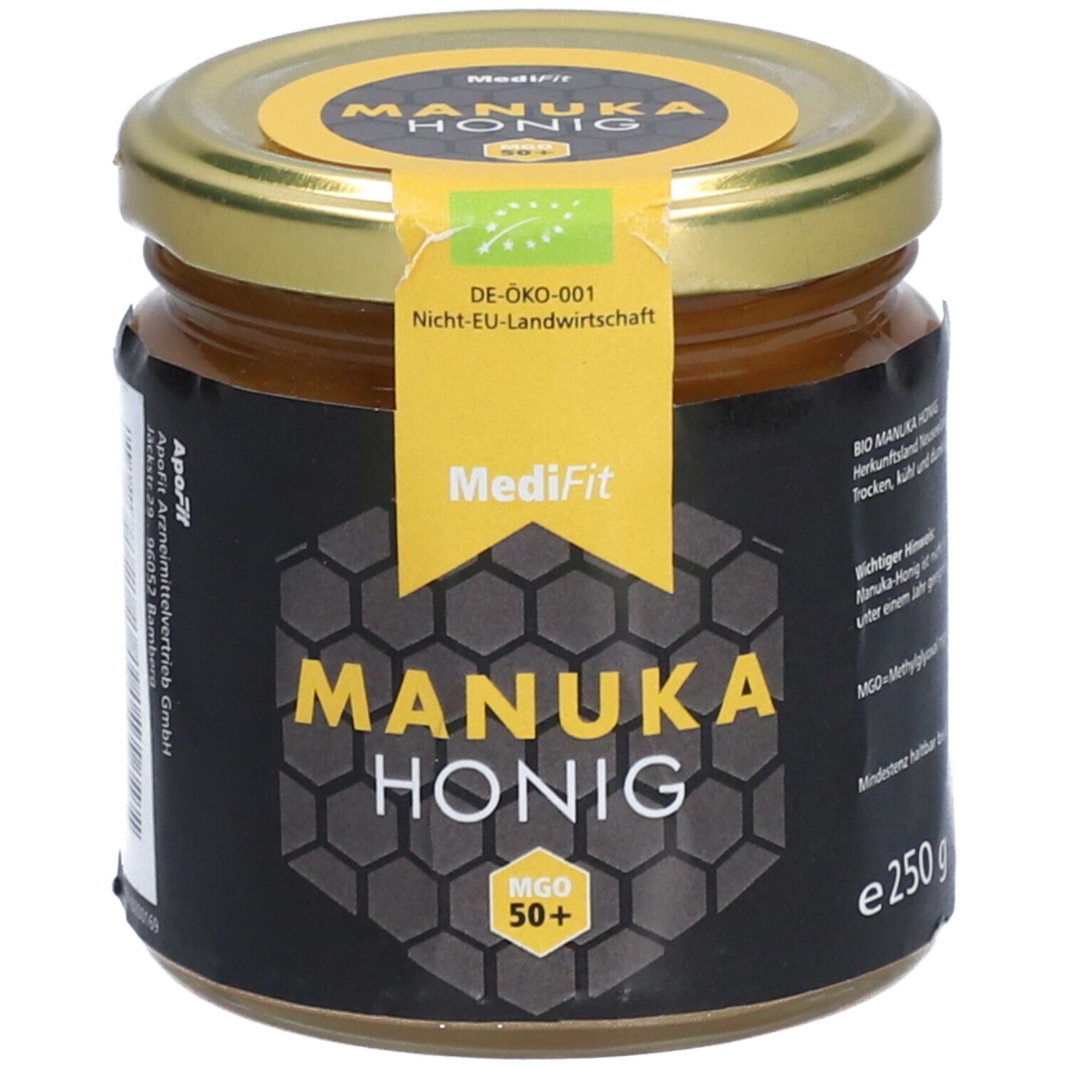 Manuka Honig MGO 50+ MediFit mit natürlichem 250 g