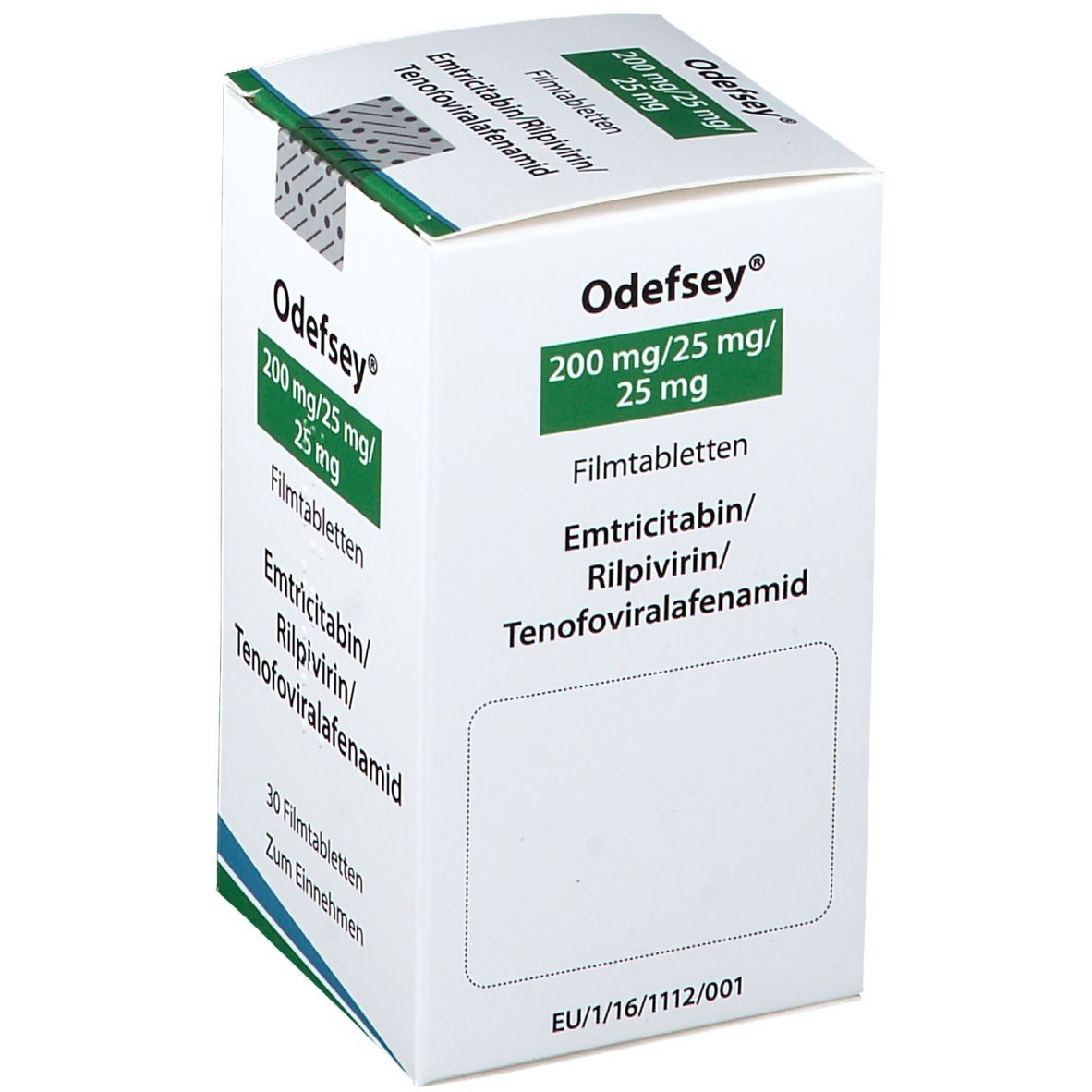 Odefsey® 200 mg/25 mg/25 mg