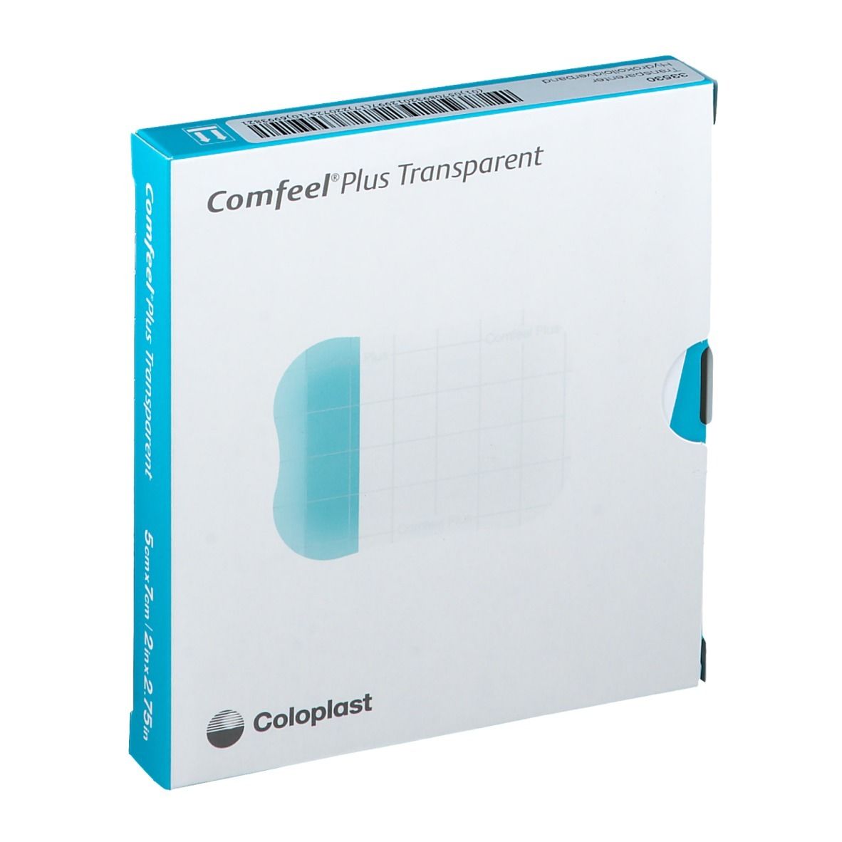 COMFEEL® Plus Transparenter Wundverband 5 x 7 cm