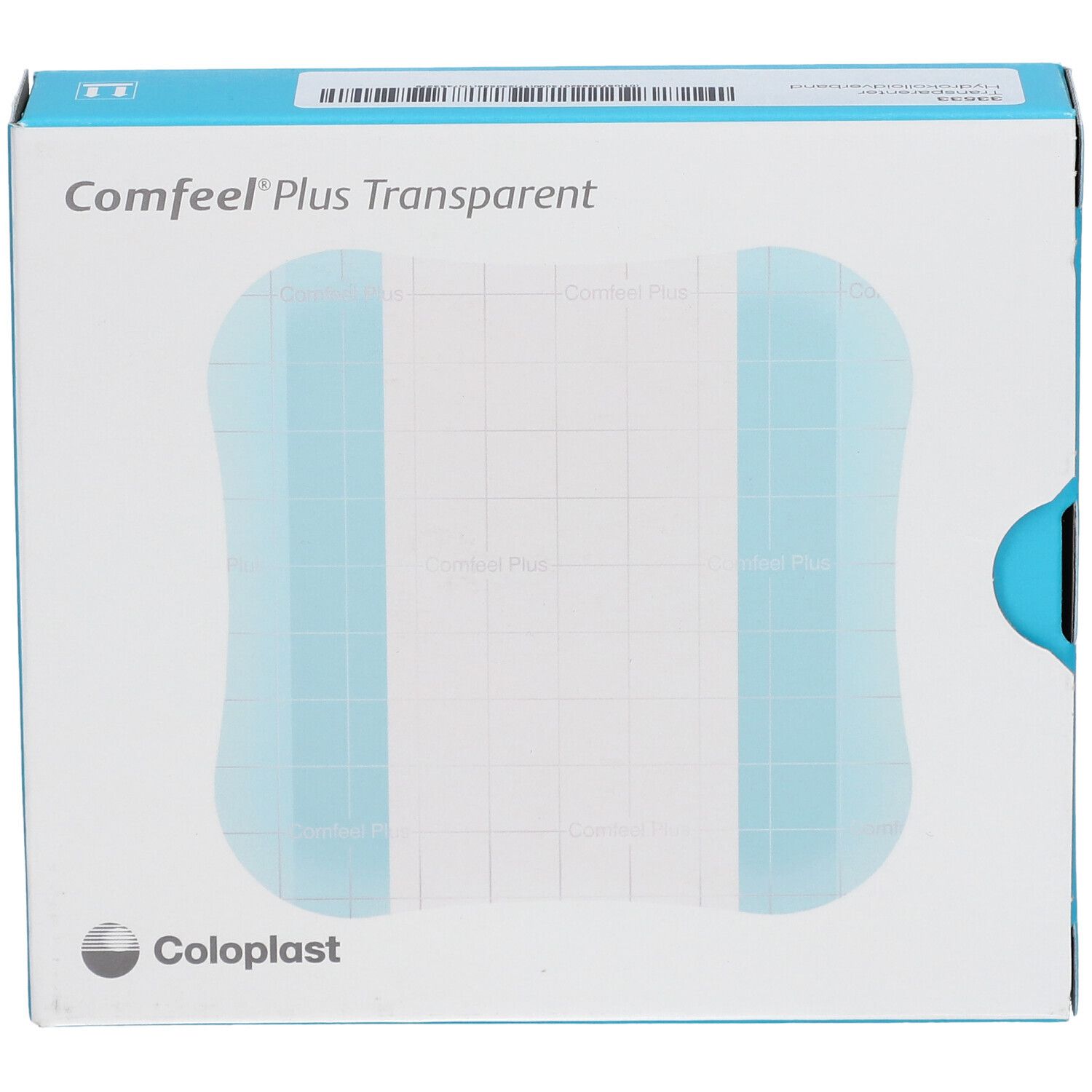 Comfeel Plus Transparent Hydrokolloidverb.10x10 cm 10 St Auflage