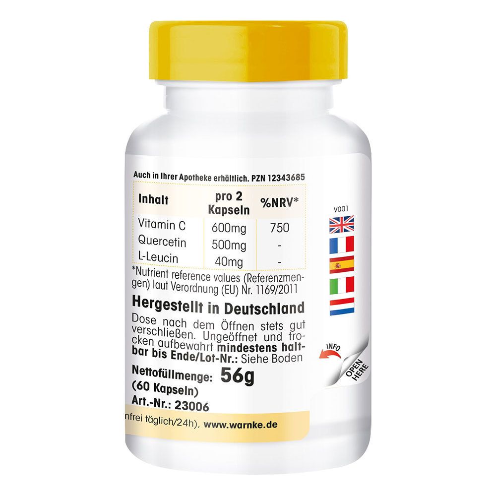 WARNKE VITALSTOFFE Quercetin 250 mg