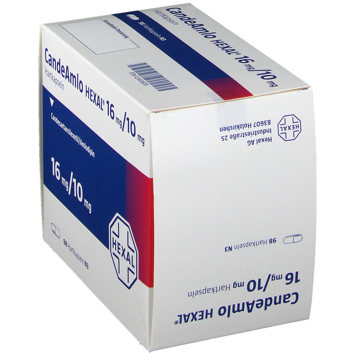 Candeamlo Hexal 16 mg/10 mg Hartkapseln 98 St