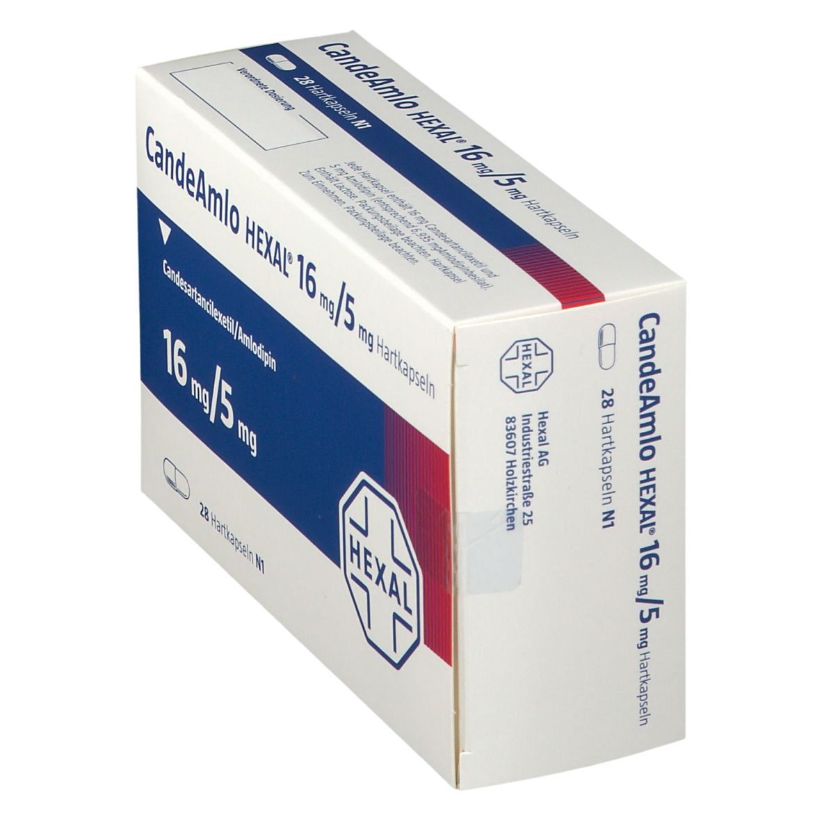 Candeamlo Hexal 16 mg/5 mg Hartkapseln 28 St